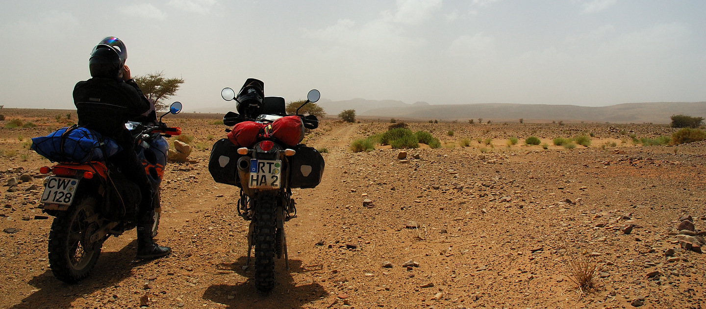 Zagora - Foum Zguid 2006: Heute geteert!